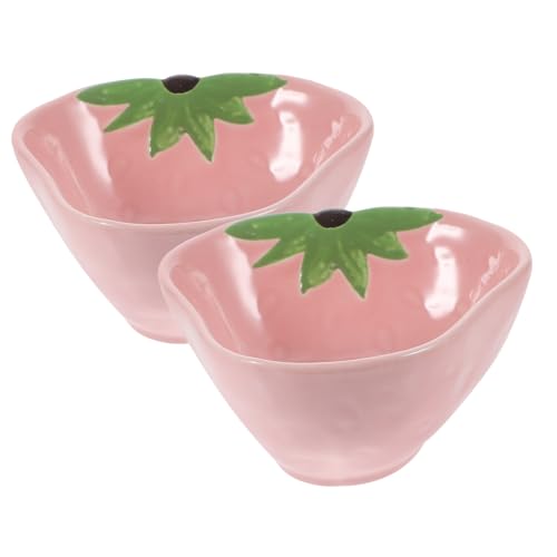 SEWOART 2 Stück Hamster-Futterteller tierfutterbehälter pet Bowl klein Futternapf für Haustiere Nudeltheke Nudelholz Lebensmittelschale für Katzen Rattenschüssel für den Haushalt Keramik von SEWOART