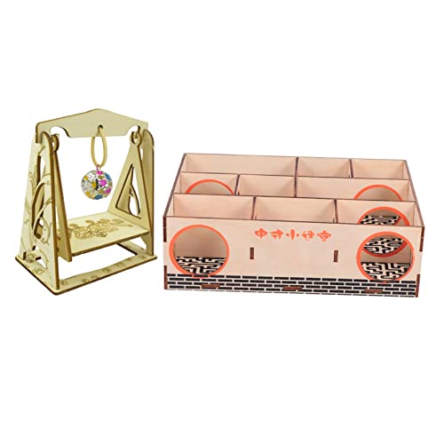 SEWOART 2 Stück Hamster Labyrinth Hamster Rattenkäfig Zubehör Hamsterhaus Labyrinth Hamster Tunnel Hamster Labyrinth Rattenspielzeug Kaumatte Tunnel Squishy von SEWOART