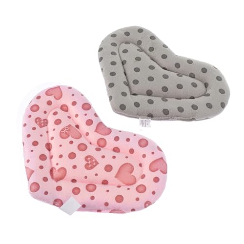 SEWOART 2 Stück Hamster Pad haustierbett pet Bed Hamster-Winterbett Tierbett für Hamster Schlafmatte für Hängematte Katzenbett warme Hamsternestunterlage Schlafnest für Haustiere Baumwolle von SEWOART