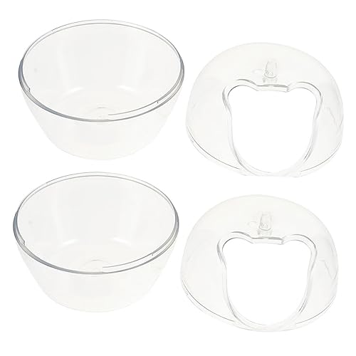 SEWOART 2 Stück Hamsterbad Hamster Töpfchen Zucht klare Wanne Container Zubehör Hamster klo Hamster sandbad Hamster-Sandbad-Box Kleintier Toilette Hamster transparente Badewanne Plastik SEWOART 2 Stück Hamsterbad Hamster Töpfchen Zucht klare Wanne Container Zubehör Hamster klo Hamster sandbad Hamster-Sandbad-Box Kleintier Toilette Hamster transparente Badewanne Plastik von SEWOART