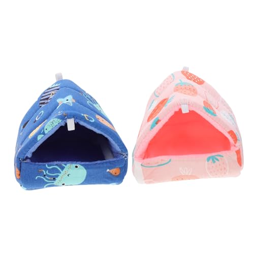 SEWOART 2 Stück Hamsternest Bett Käfighamster Hamsterspielzeug Plüsch Chinchilla Hamster versteck Hamster transportbox Hamster Home Hamster Nest Haustierruhe Nest Baumwollnest Baumwolle SEWOART 2 Stück Hamsternest Bett Käfighamster Hamsterspielzeug Plüsch Chinchilla Hamster versteck Hamster transportbox Hamster Home Hamster Nest Haustierruhe Nest Baumwollnest Baumwolle von SEWOART
