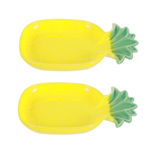 SEWOART Keramik Futternapf Für Kleine Haustiere Ananasform Stabiles Design Auslaufsicher Und Langlebig Für Hamster Und Kaninchen SEWOART Keramik Futternapf Für Kleine Haustiere Ananasform Stabiles Design Auslaufsicher Und Langlebig Für Hamster Und Kaninchen von SEWOART