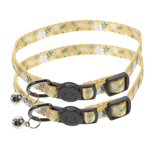 SEWOART Einstellbares Katzenhalsband Mit Glocke Sicherer Halsband Für Kätzchen Mädchen Und Jungen SEWOART Einstellbares Katzenhalsband Mit Glocke Sicherer Halsband Für Kätzchen Mädchen Und Jungen von SEWOART