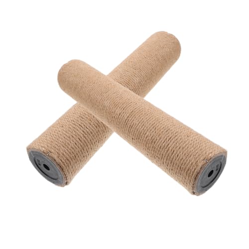 SEWOART 2 Stück Katzenkratzsäule Ersatz Sisal Kratzpfosten für Ecken und Wände DIY Kratzbaum Zubehör für Katzen für Gesunde Kratzgewohnheiten und Spielspaß von SEWOART