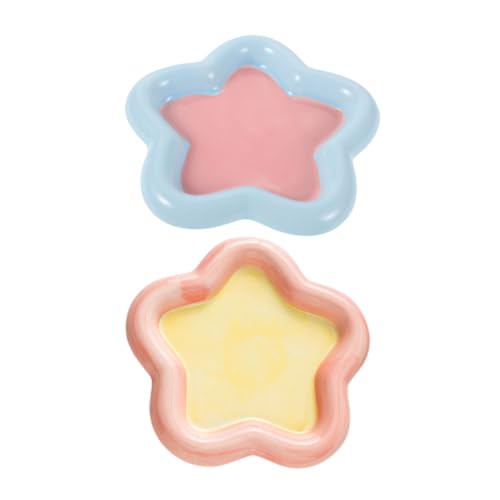 SEWOART 2 Stück Keramische Haustierschalen rutschfeste Futter und Wassernäpfe für Katzen und Kleine Hunde Geeignet für Feuchte und Trockene Nahrung Stilvolles Design SEWOART 2 Stück Keramische Haustierschalen rutschfeste Futter und Wassernäpfe für Katzen und Kleine Hunde Geeignet für Feuchte und Trockene Nahrung Stilvolles Design von SEWOART