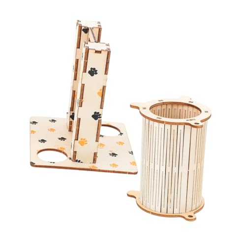 SEWOART 2 Stück Meerschweinchenkäfig- Hamsterkäfig Tunnel Haustier Klein Nahrungssuche Kletterspielzeug Klettern Hamsterspielzeug Hamster Ablenkungsspielzeug Hölzern SEWOART 2 Stück Meerschweinchenkäfig- Hamsterkäfig Tunnel Haustier Klein Nahrungssuche Kletterspielzeug Klettern Hamsterspielzeug Hamster Ablenkungsspielzeug Hölzern von SEWOART
