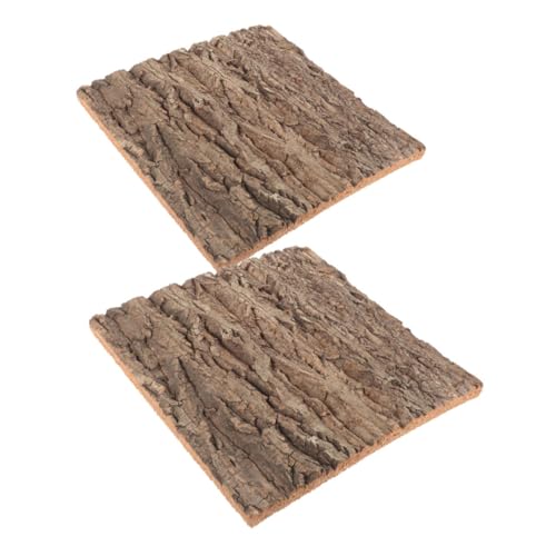 SEWOART 2 Stück Natürliche Korkrinde Hintergrundpaneele mit Rückwand für Reptilienklettern Aquarium Dekoration Terrarium Grüne Wandgestaltung Vielseitig Einsetzbar SEWOART 2 Stück Natürliche Korkrinde Hintergrundpaneele mit Rückwand für Reptilienklettern Aquarium Dekoration Terrarium Grüne Wandgestaltung Vielseitig Einsetzbar von SEWOART