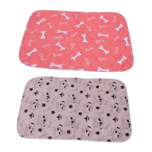 SEWOART 2 Stücke Pet Pee Pads Waschbar Hund Pee Matten Praktische Pet Windel Matten Entfernt Eigenartigen Geruch Starke Adsorption von SEWOART