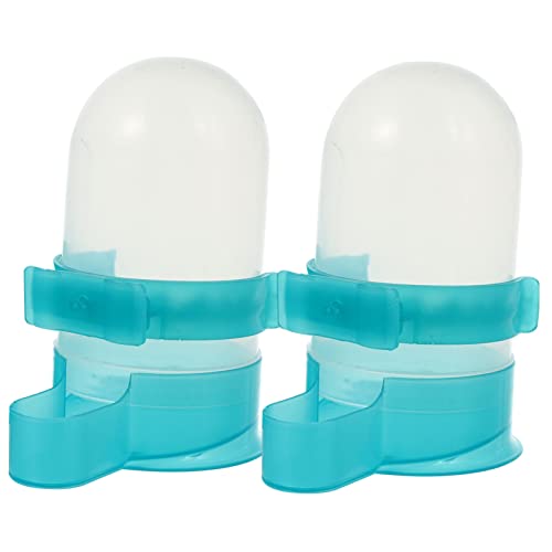 SEWOART 2 Stück Vogeltränke Kleiner Vogelhäuschen Trinker Tülle Wasserflasche Automatisch Futternapf Für Hamster Ratte Vogelkäfig Wasser Wachtel Verschütten Küken Bausatz Spender Pp Green SEWOART 2 Stück Vogeltränke Kleiner Vogelhäuschen Trinker Tülle Wasserflasche Automatisch Futternapf Für Hamster Ratte Vogelkäfig Wasser Wachtel Verschütten Küken Bausatz Spender Pp Green von SEWOART