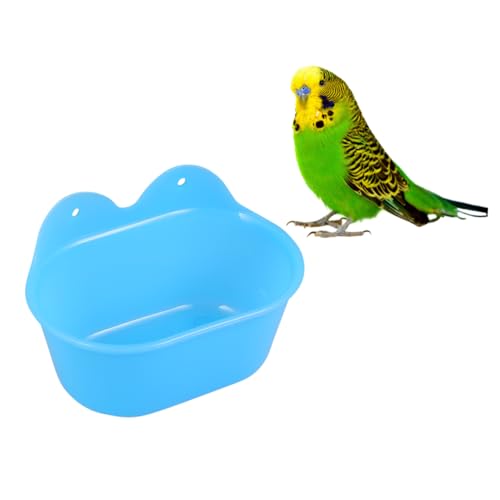 SEWOART 2er Satz Hänge Vogelbadewanne Papageien Reinigungsbecken Vogelduschbecken Für Kleine Vögel von SEWOART