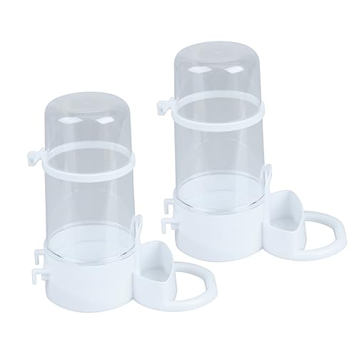 SEWOART 2 Stück automatischer Vogelfutterspender pet Feeder pet Supplies Automatic Feeder Rabbit Feeder Food Dispenser Automatische Feeder Haustierbedarf Futterautomat für Hamster von SEWOART