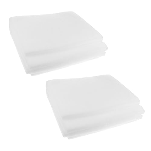 SEWOART Wassertank-filtermatten 2 Stück Weiße Filterpads für Aquarium-reinigungsschwamm SEWOART Wassertank-filtermatten 2 Stück Weiße Filterpads für Aquarium-reinigungsschwamm von SEWOART