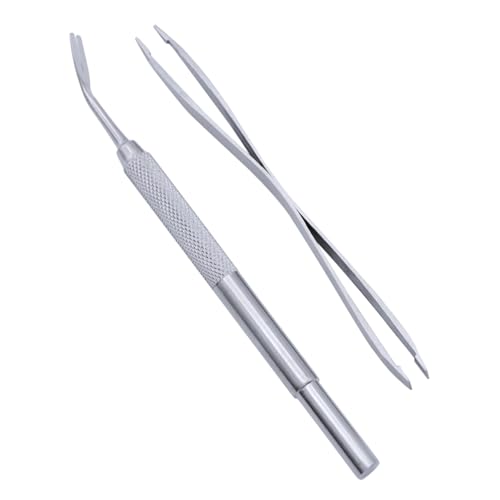 SEWOART 2 Stücke Haustier Laus Entfernen Werkzeug Werkzeuge Pet Entfernen Zubehör Edelstahl Pet Remover Pet Remover von SEWOART