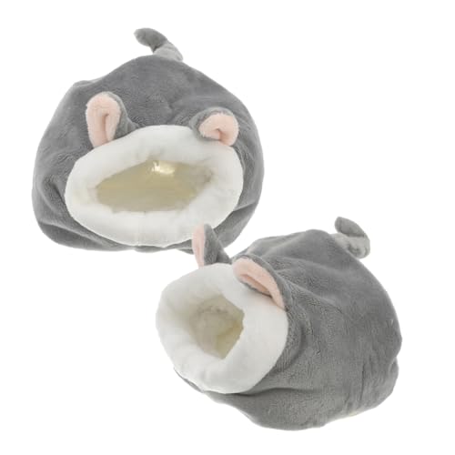 SEWOART 2stücke Hamster-haustierbett Mit Belüftungslöchern Warmes Hamsterbett Aus Cartoon-haustierbett Für Igel Und Kleintiere Leicht Zu Reinigendes Nest Für Gemütlichen Schlaf SEWOART 2stücke Hamster-haustierbett Mit Belüftungslöchern Warmes Hamsterbett Aus Cartoon-haustierbett Für Igel Und Kleintiere Leicht Zu Reinigendes Nest Für Gemütlichen Schlaf von SEWOART