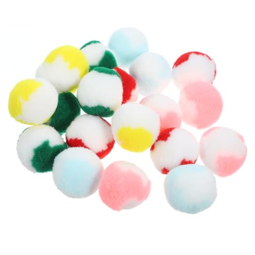 SEWOART 20 Stück Plüschbälle Für Katzen Bunte Kätzchen-spielbälle Wiederverwendbar Langlebig Neugier Weckend SEWOART 20 Stück Plüschbälle Für Katzen Bunte Kätzchen-spielbälle Wiederverwendbar Langlebig Neugier Weckend von SEWOART