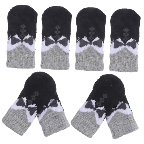 SEWOART 3er-Sets rutschfeste Hundesocken Aus Baumwollstrick Für Den Innenbereich 8 Stück * 3 SEWOART 3er-Sets rutschfeste Hundesocken Aus Baumwollstrick Für Den Innenbereich 8 Stück * 3 von SEWOART