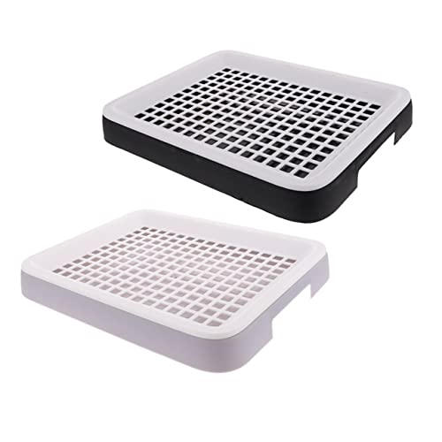 SEWOART Kaninchentoilette auslaufsicheres Design 2er-Pack Katzentoilette für Haustiere Meerschweinchen Hamster Eichhörnchen SEWOART Kaninchentoilette auslaufsicheres Design 2er-Pack Katzentoilette für Haustiere Meerschweinchen Hamster Eichhörnchen von SEWOART