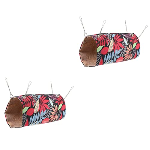 SEWOART 2 Stücke Luxus Kühlung Nest Hängematte für Hamster Meerschweinchen Frettchen Haustier Bett Tunnel SEWOART 2 Stücke Luxus Kühlung Nest Hängematte für Hamster Meerschweinchen Frettchen Haustier Bett Tunnel von SEWOART