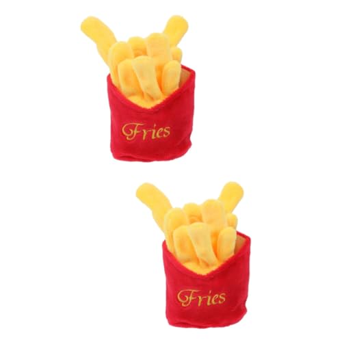 SEWOART 2 Stücke Quietschende Hundespielzeug Französisch Frites Plüsch Pet Play Training Spielzeug SEWOART 2 Stücke Quietschende Hundespielzeug Französisch Frites Plüsch Pet Play Training Spielzeug von SEWOART