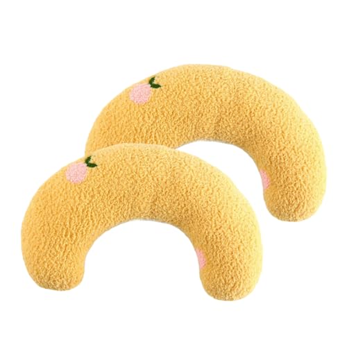SEWOART 2St Haustier Kissen Katzenstreu Gelee- Katze Plüschtier Hundebett Wurf Cute Pillow Lovely Pillow Haustier-Schlafkissen Kissen für Katzen Perlenbaumwolle Yellow SEWOART 2St Haustier Kissen Katzenstreu Gelee- Katze Plüschtier Hundebett Wurf Cute Pillow Lovely Pillow Haustier-Schlafkissen Kissen für Katzen Perlenbaumwolle Yellow von SEWOART