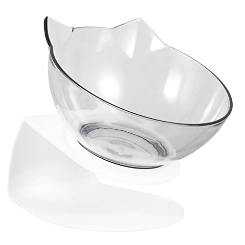 SEWOART 2 Stücke Pet Feeder Erhöhten Haustier Schüssel Gekippt Katze Schüssel Haustier Schüssel Wasser Feeder Kunststoff Haustier Schüssel von SEWOART