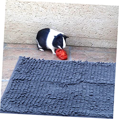 SEWOART 2st Ratten-PIPI-pad Hasenbettwäsche Für Kaninchen Hamstermatte Guinea-PIPI-Pads Welpen Pinkeln Pads Haustierkäfigmatte Teppiche Wasser Aufnehmen Chenille Die Ratte von SEWOART