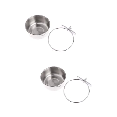 SEWOART 2 Stück Papageien-futternapf Käfig-wasserbecken Großer Futternapf Für Haustiere Stabiler Vogelfutterbecher Vogelkäfig-wasserspender 14 cm Rand Für Vögel SEWOART 2 Stück Papageien-futternapf Käfig-wasserbecken Großer Futternapf Für Haustiere Stabiler Vogelfutterbecher Vogelkäfig-wasserspender 14 cm Rand Für Vögel von SEWOART