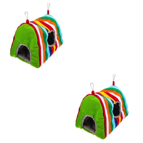 SEWOART 2 Stücke Papagei Zubehör Vogel Vogel Nest Box Hängematte Komfortable von SEWOART