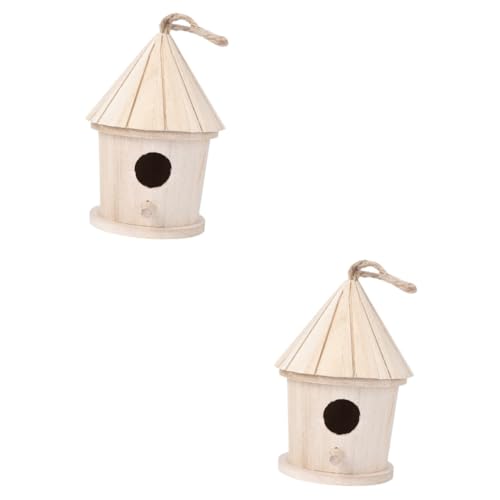 SEWOART 2St Vogelnest Vogelhäuschen vogelhaus The Birdcage Bird Toys Vogelzubehör Vogelrastplatz Vögel Wohnzimmer Vogelschutz Vogelschlafbett hängendes Nest Vogelbett Bambus Yellow SEWOART 2St Vogelnest Vogelhäuschen vogelhaus The Birdcage Bird Toys Vogelzubehör Vogelrastplatz Vögel Wohnzimmer Vogelschutz Vogelschlafbett hängendes Nest Vogelbett Bambus Yellow von SEWOART
