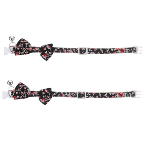 SEWOART 2St sicherheitsschloss Kitten Halsband zartes Hundehalsband Außendekoration Haustier von SEWOART