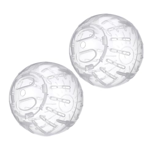 SEWOART 2Stücke Hamsterball aus Sportspielzeug für Kleine Haustiere und Trainingsball für Hamster Meerschweinchen und Mäuse von SEWOART