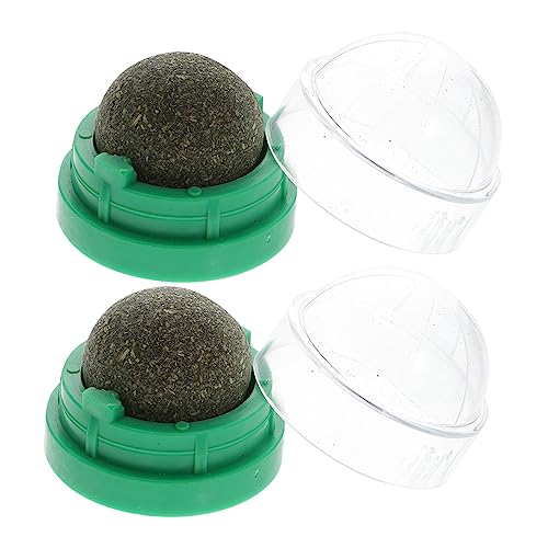 SEWOART 2Stücke Katzenminze Ball Rotierendes Katzenspielzeug Aus Natürlicher Katzenminze Verdauungsfördernde Katzensnacks Leckerlis Für Katzen Zufällige SEWOART 2Stücke Katzenminze Ball Rotierendes Katzenspielzeug Aus Natürlicher Katzenminze Verdauungsfördernde Katzensnacks Leckerlis Für Katzen Zufällige von SEWOART