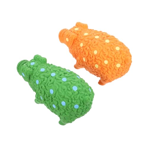 SEWOART Quietschendes Latex Hund Spielzeug Satz Für Welpen Zum Kauen Und Spielen Interaktives Beißspielzeug Für Kleine Hunde Pet Toys Indoor Outdoor von SEWOART