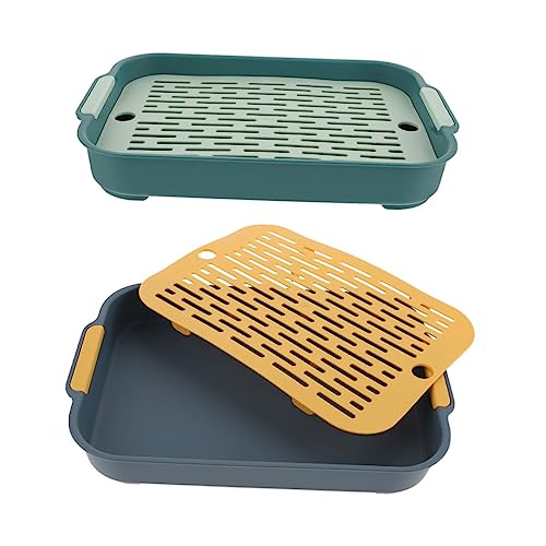 SEWOART 2er-Box Kaninchentoilette Hasenstreu Toilette Hasen-trainingstöpfchen Kaninchen Töpfchen Toilette Für Haustierhasen Bunny-Trainer-Toilette Hasenkäfig Drinnen Kaninchenspielzeug Pp SEWOART 2er-Box Kaninchentoilette Hasenstreu Toilette Hasen-trainingstöpfchen Kaninchen Töpfchen Toilette Für Haustierhasen Bunny-Trainer-Toilette Hasenkäfig Drinnen Kaninchenspielzeug Pp von SEWOART