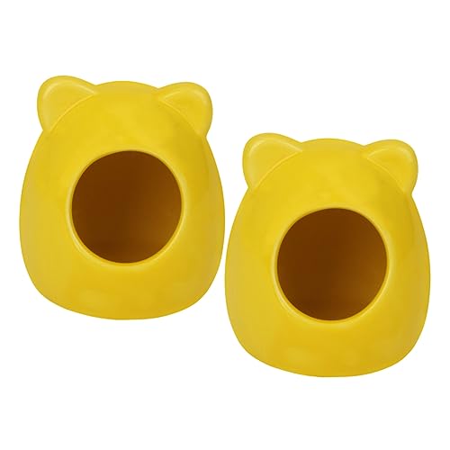 SEWOART 2st Hamster-Keramik-Nest Kleines Haustierversteck Betten Für Kleintiere Versteck Für Hamster Kleines Tierhaus Rennmaus Verstecke Für Frettchen Sandbad Für Hamster Badesand SEWOART 2st Hamster-Keramik-Nest Kleines Haustierversteck Betten Für Kleintiere Versteck Für Hamster Kleines Tierhaus Rennmaus Verstecke Für Frettchen Sandbad Für Hamster Badesand von SEWOART
