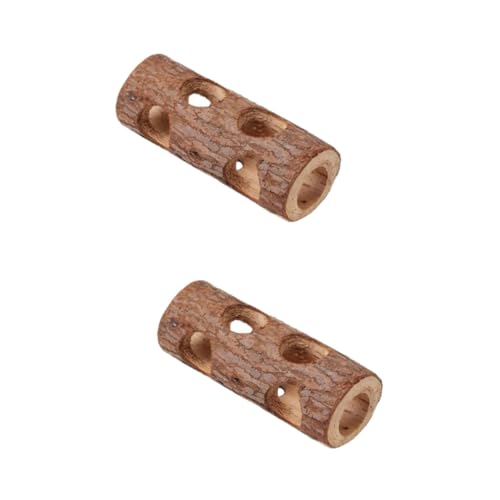 SEWOART 2st Hamster Massivholzpfeife Tiere Spielzeug Meerschweinchen Verstecken Meerhäuser Und Verstecke Hamsterrohr Hamstertunnel Und Röhren Hamsterspielzeug Haustierstreu Für Kleintiere SEWOART 2st Hamster Massivholzpfeife Tiere Spielzeug Meerschweinchen Verstecken Meerhäuser Und Verstecke Hamsterrohr Hamstertunnel Und Röhren Hamsterspielzeug Haustierstreu Für Kleintiere von SEWOART