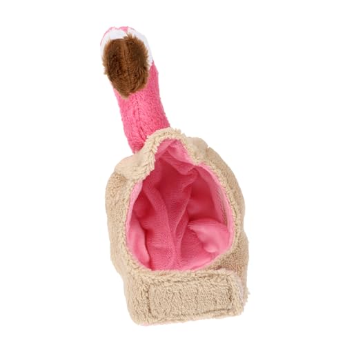 SEWOART 2stücke Funny Flamingo -Hut Für Katzen Und Hunde Verstellbare Cosplay-Kopfbedeckung Für Partys Und Halloween Niedliches Accessoire Für Haustiere von SEWOART