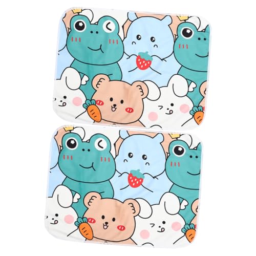SEWOART Hamster-PIPI-pad Waschbar und Saugfähig Käfigeinlage Meerschweinchen-einstreu Ratten- und Frettchen-zubehör 2er-Pack 80 X 60 cm SEWOART Hamster-PIPI-pad Waschbar und Saugfähig Käfigeinlage Meerschweinchen-einstreu Ratten- und Frettchen-zubehör 2er-Pack 80 X 60 cm von SEWOART