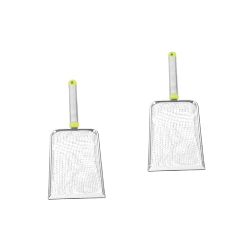SEWOART 2 Stücke Katzenstreu Scooper Katzenstreu Scoop Wurf Box Scoop Metall Katzenstreu Scoop von SEWOART