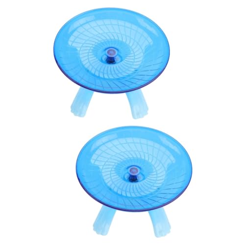 SEWOART 2 Stücke Nicht-Run Disc Übung Rad Für Hamster Haustiere Pet Training Rad SEWOART 2 Stücke Nicht-Run Disc Übung Rad Für Hamster Haustiere Pet Training Rad von SEWOART