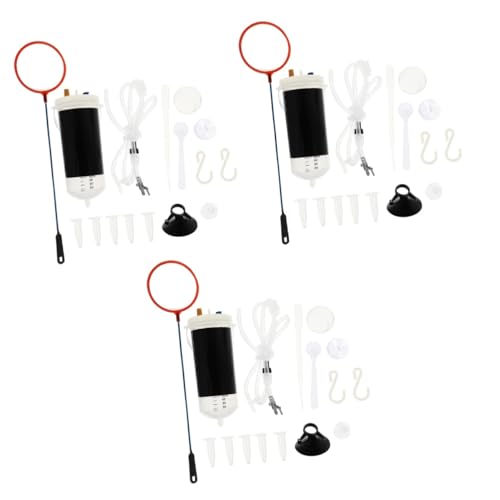 SEWOART 3 Sets Einfache Garnelen Brüterei Kit Tragbarer Inkubator Für Artemia Eier Zucht Tank von SEWOART