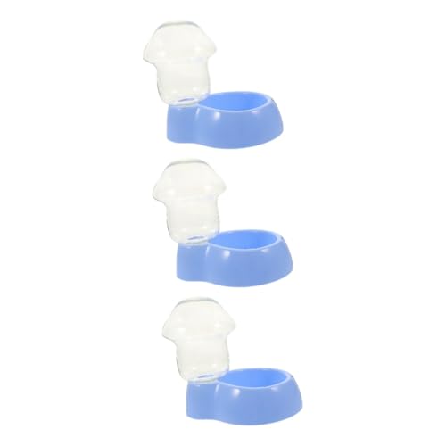 SEWOART 3 Sets Automatische Haustier Wasser Dispenser Hund Wasser Schüssel Große Kapazität Kunststoff Schüssel von SEWOART