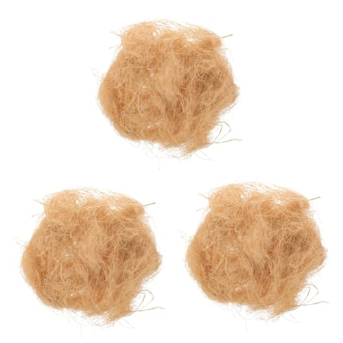 SEWOART 3 Stück 1 Bastgras Seide Vogelnestzubehör DIY Vogelnistmaterial Wildvogelnistmaterialien Material Zum Nisten Kolibri Nestmaterial Vögel Bettwäschematerial SEWOART 3 Stück 1 Bastgras Seide Vogelnestzubehör DIY Vogelnistmaterial Wildvogelnistmaterialien Material Zum Nisten Kolibri Nestmaterial Vögel Bettwäschematerial von SEWOART