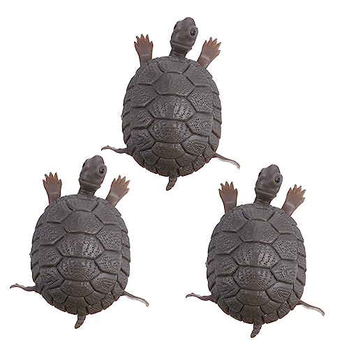 SEWOART 3 Stück Aquarium Landschaftsbau Fisch Dekorationen für Aquarientiere groß klein Miniatur künstliche Fische plastikfische für Schildkrötenbecken Aquarium-Schildkrötenspielzeug von SEWOART