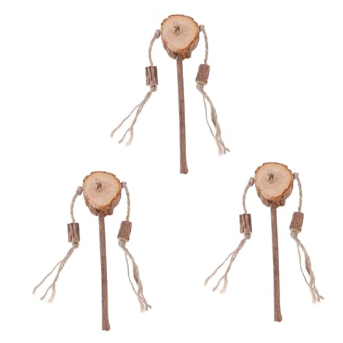 SEWOART 3stücke Interaktives Katzenspielzeug Katzenangel Molar Sticks Für Kätzchen Von Spiel Und Zahnreinigung Langlebig Und Ansprechend Für Indoor-aktivitäten von SEWOART