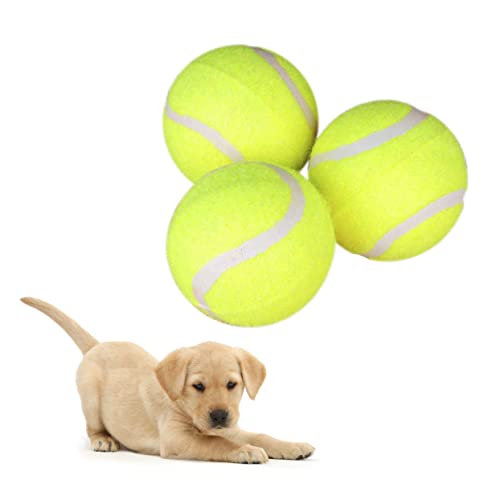 SEWOART 3er-Pack Hundespielzeug Zum Kauen Interaktive Tennisbälle für Das Apportiertraining Von Haustieren Hundebeißspielzeug-Set SEWOART 3er-Pack Hundespielzeug Zum Kauen Interaktive Tennisbälle für Das Apportiertraining Von Haustieren Hundebeißspielzeug-Set von SEWOART