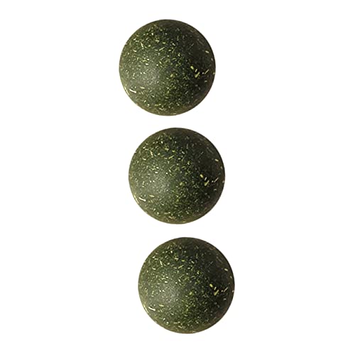 SEWOART 3 Stück Katze Katzenminze Ball Katzen zahnpflege katzenzahnpflege Catnip Toy Katzen Ball für Katzen cat Toy Snackball für Katzen Verdauungsförderer für Katzen Green SEWOART 3 Stück Katze Katzenminze Ball Katzen zahnpflege katzenzahnpflege Catnip Toy Katzen Ball für Katzen cat Toy Snackball für Katzen Verdauungsförderer für Katzen Green von SEWOART