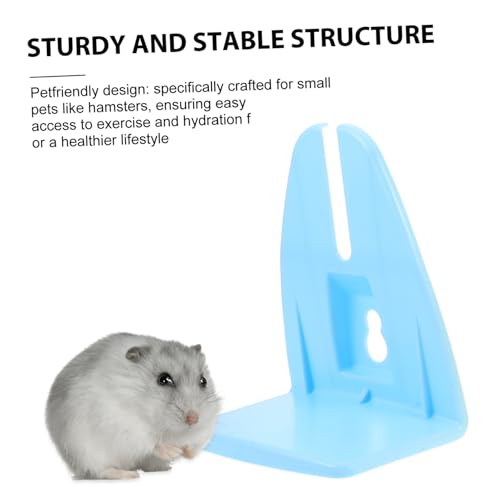 SEWOART 3 Stück Kunststoff Hamsterlaufrad Halterung und Wasserflaschenhalter für Kleine Nager Wie Hamster und Wüstenrennmäuse Widerstandsfähiger Laufradständer Kompatibel SEWOART 3 Stück Kunststoff Hamsterlaufrad Halterung und Wasserflaschenhalter für Kleine Nager Wie Hamster und Wüstenrennmäuse Widerstandsfähiger Laufradständer Kompatibel von SEWOART