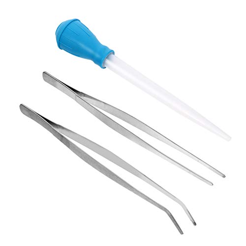 SEWOART 3 Stück Teiliges Aquarium Reinigungsset Zangen und Pipette für Müheloses Entfernen von Abfall im Fischbecken für Aquarienpflege und Fischgesundheit SEWOART 3 Stück Teiliges Aquarium Reinigungsset Zangen und Pipette für Müheloses Entfernen von Abfall im Fischbecken für Aquarienpflege und Fischgesundheit von SEWOART