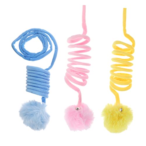 SEWOART 3 Stück lustiger Katzenball Crinkle Cat - Kätzchen Katzenkratzer Frettchen katzenspielzeug katzenkratzmatte cat Toy Kugel mit Glocke Bälle für Katzenboden Plüsch SEWOART 3 Stück lustiger Katzenball Crinkle Cat - Kätzchen Katzenkratzer Frettchen katzenspielzeug katzenkratzmatte cat Toy Kugel mit Glocke Bälle für Katzenboden Plüsch von SEWOART